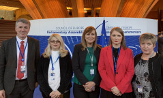 29 January 2020 The Serbian delegation at the winter session of the Parliamentary Assembly of the Council of Europe 